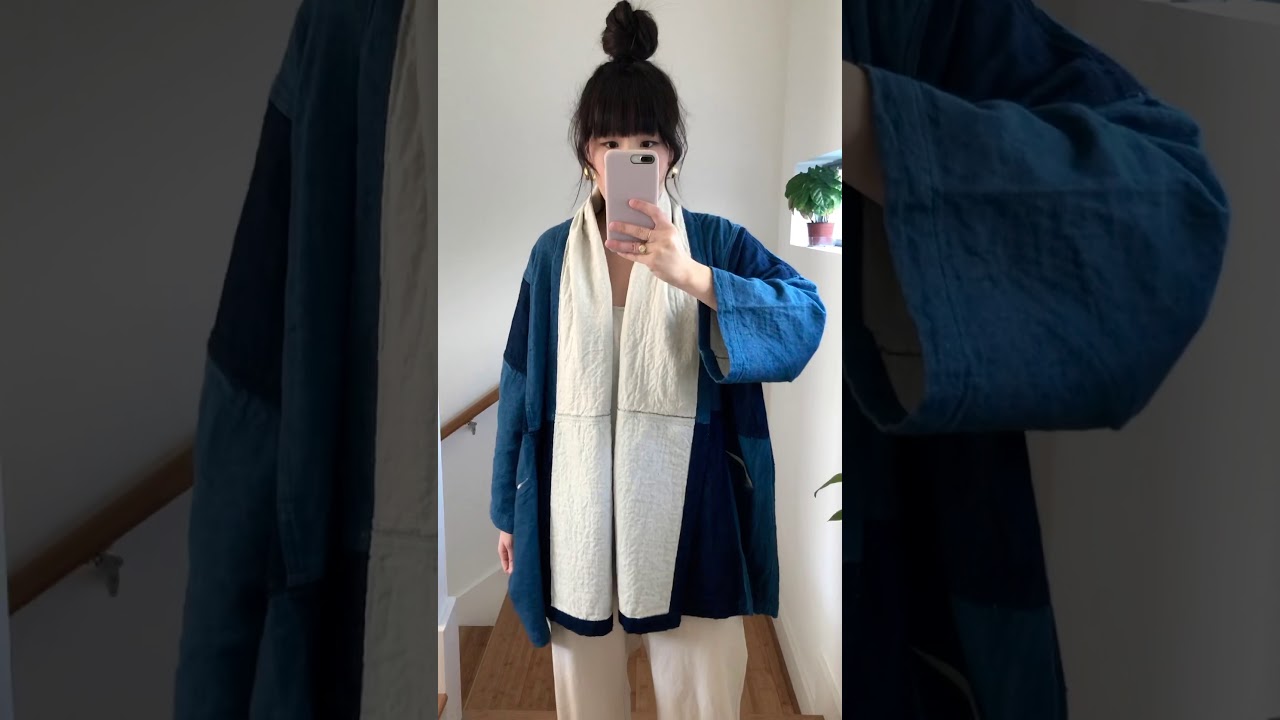 Atelier Delphine Haori Coat, Patchwork 