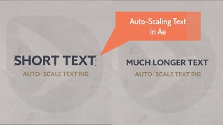 Auto Scale Text in Ae - Automation Blocks Community