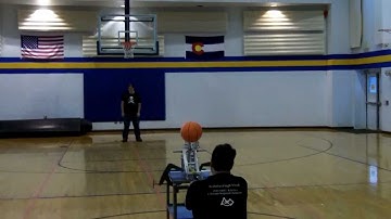 2012 FIRST Robotics Team 1584 - Pirates - 1/2 court score