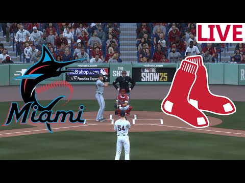 🔴LIVE 🔴Miami Marlins VS Boston Red Sox/August 17/Envivo TV/MLB THE SHOW 25