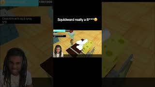 Squidward really be hating #spongebob #streamers #indiegame #wtf #content