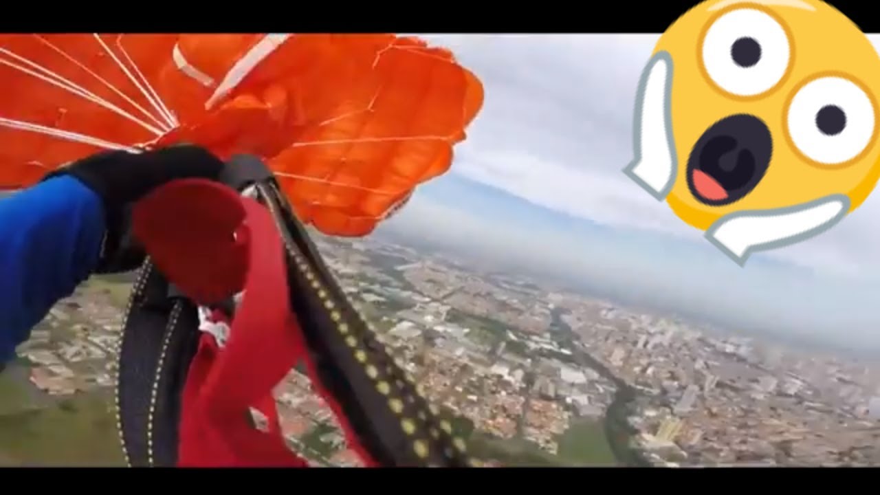 HIS PARACHUTE got TANGLED😱😱NEAR DEATH EXPERIENCE CAPTURED by GoPro compilation YouTube