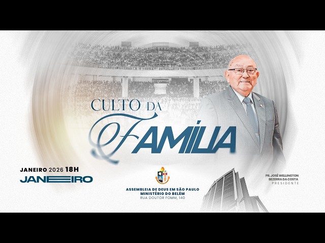 CULTO DA FAMÍLIA | 24/05/2026 | TV AD BELÉM
