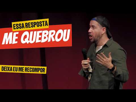 AFONSO PADILHA LOST HIS COOL WITH A WOMAN IN THE AUDIENCE - STAND UP COMEDY