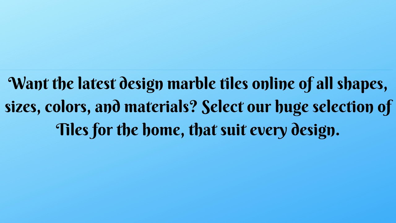 Shop for Marble Tiles Online  | Tiles Deluxe