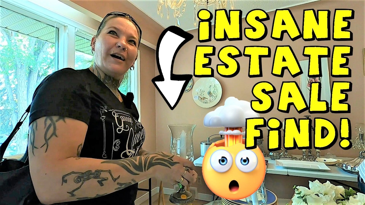 Ep689:  You Won't Believe This AMAZING Estate Sale Find!  🤯🤯🤯  Birks Sterling Silver