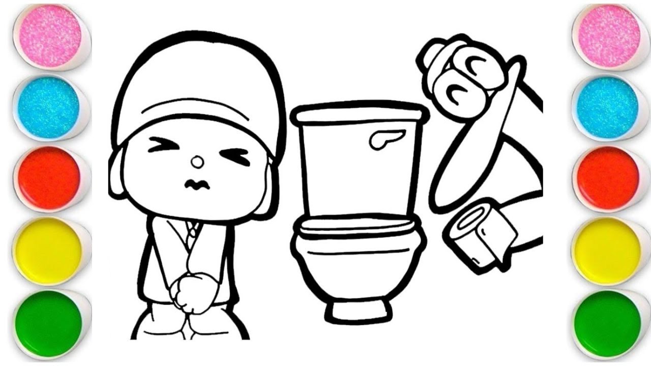 IMG Pocoyo And Pato Cartoon Drawing, Painting & Coloring For Kids and Toddlers_ Child Art