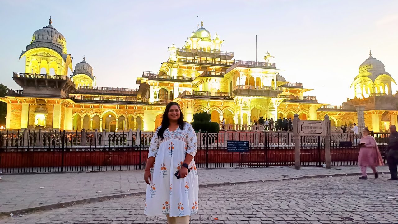 Albert Hall Museum Jaipur Vlog | Egypt Mummy, Ancient Culture & Beautiful Museum Tour 🏛️