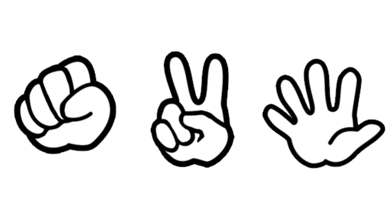 Картинки камень ножницы бумага по отдельности png на прозрачном