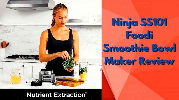 Ninja Foodi SS101 Smoothie Bowl Maker and Nutrient Extractor: Elevate Your  Blending Experience 
