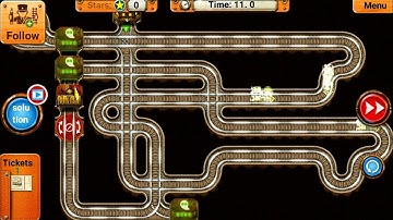 Rail Maze 2 - Train Puzzler - Train Game - Train - Android Gameplay #...29.