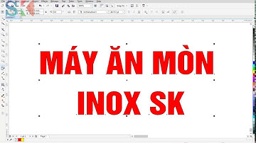 Hướng dẫn tạo ĐƯỜNG VIỀN cho CHỮ trong CorelDraw | Đặng Khôi