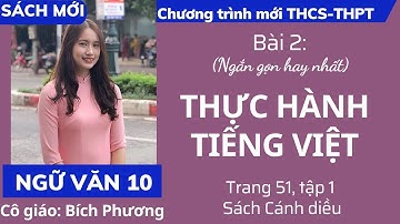 Thực hành tiếng Việt | Bài 2 - Trang 51 - Ngữ văn lớp 10 - Tập 1 | Sách Cánh diều