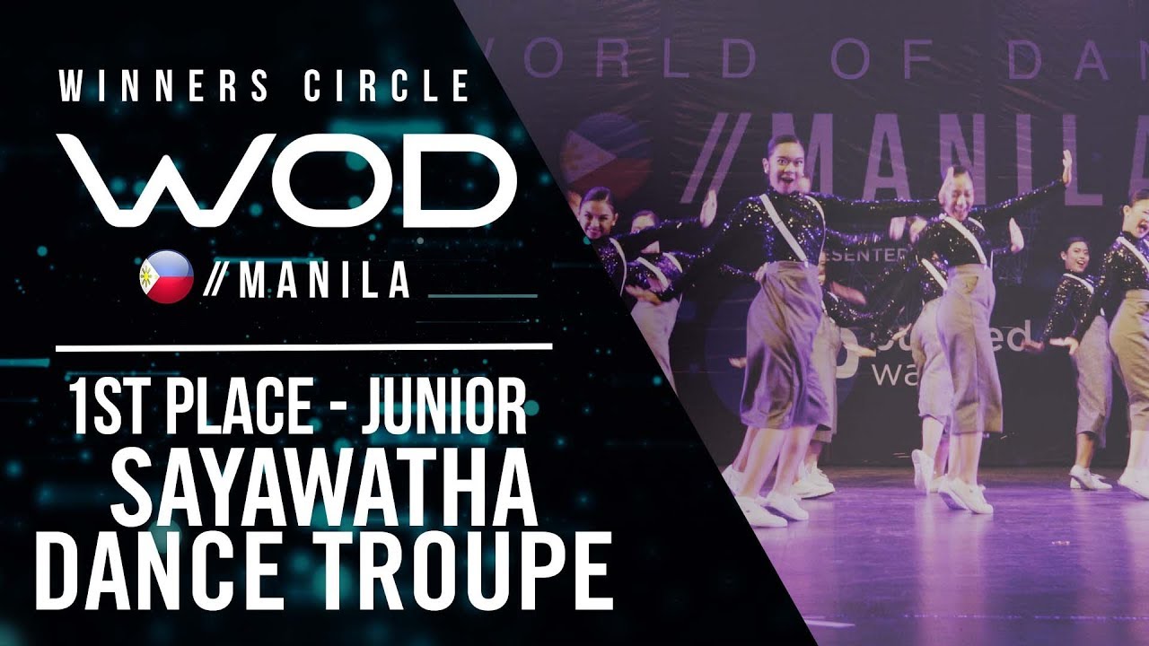 Sayawatha Dance Troupe | 1st Place Junior | Winners Circle | World of Dance Manila Qualifier 2018
