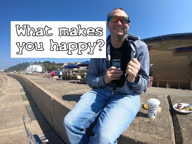 Interviewing people: what makes you happy?