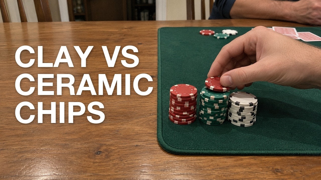 Clay vs Ceramic vs Composite Poker Chips: Which Should You Buy?