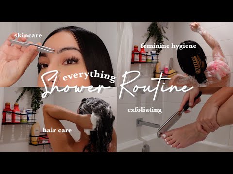 EVERYTHING SHOWER ROUTINE 2023 SELF CARE TIPS Feminine Hygiene, Exfoliate, Affordable Pamper Routine