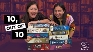10, OUT OF 10: We rate our entire board game collection! (Part 2)