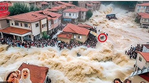 Devastating Flash Floods Caught On Camera