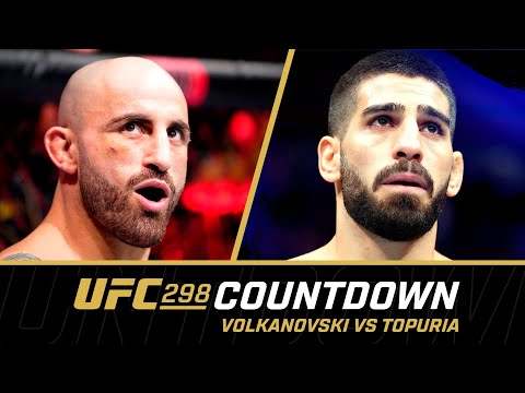 UFC 298 Countdown - Volkanovski vs Topuria  Main Event Feature