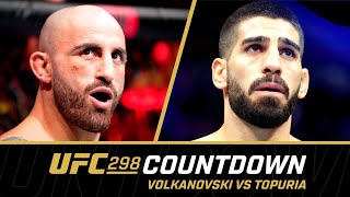 UFC 298 Countdown - Volkanovski vs Topuria | Main Event Feature