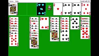 Freecell #617 First try! Detection over 30 moves. No undo moves.