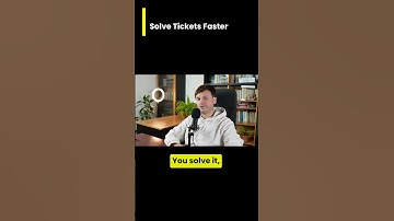 How To Solve Tickets Faster As A Zendesk Agent | Use the play button
