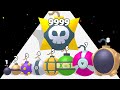 Merge bombs 3d  level up bomb satisfying merge game asmr