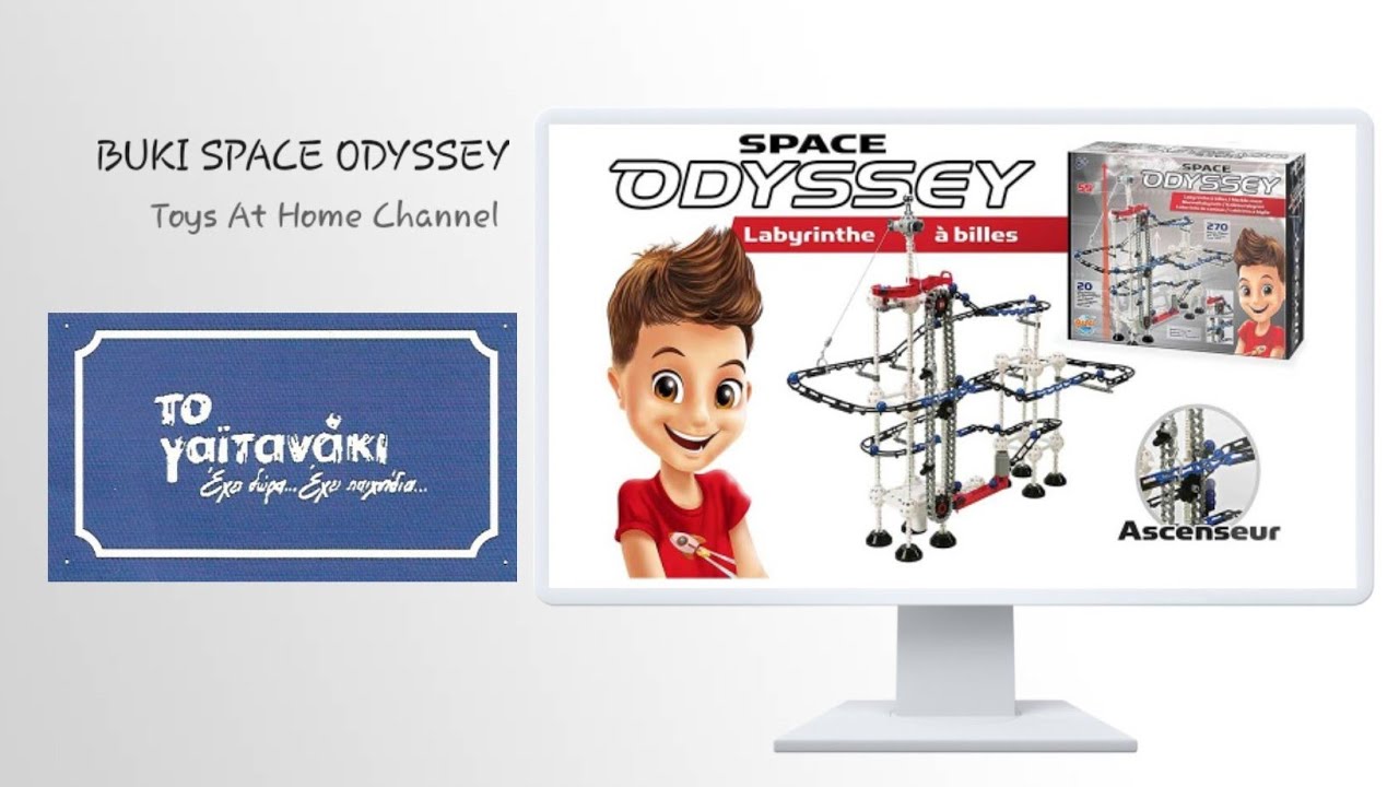 Buki PM517 Space Odyssey circuit billes 270 pièces pour enfant