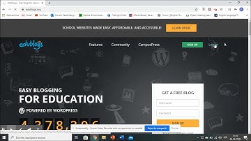 Video tutorial Edublogs, writing an entry