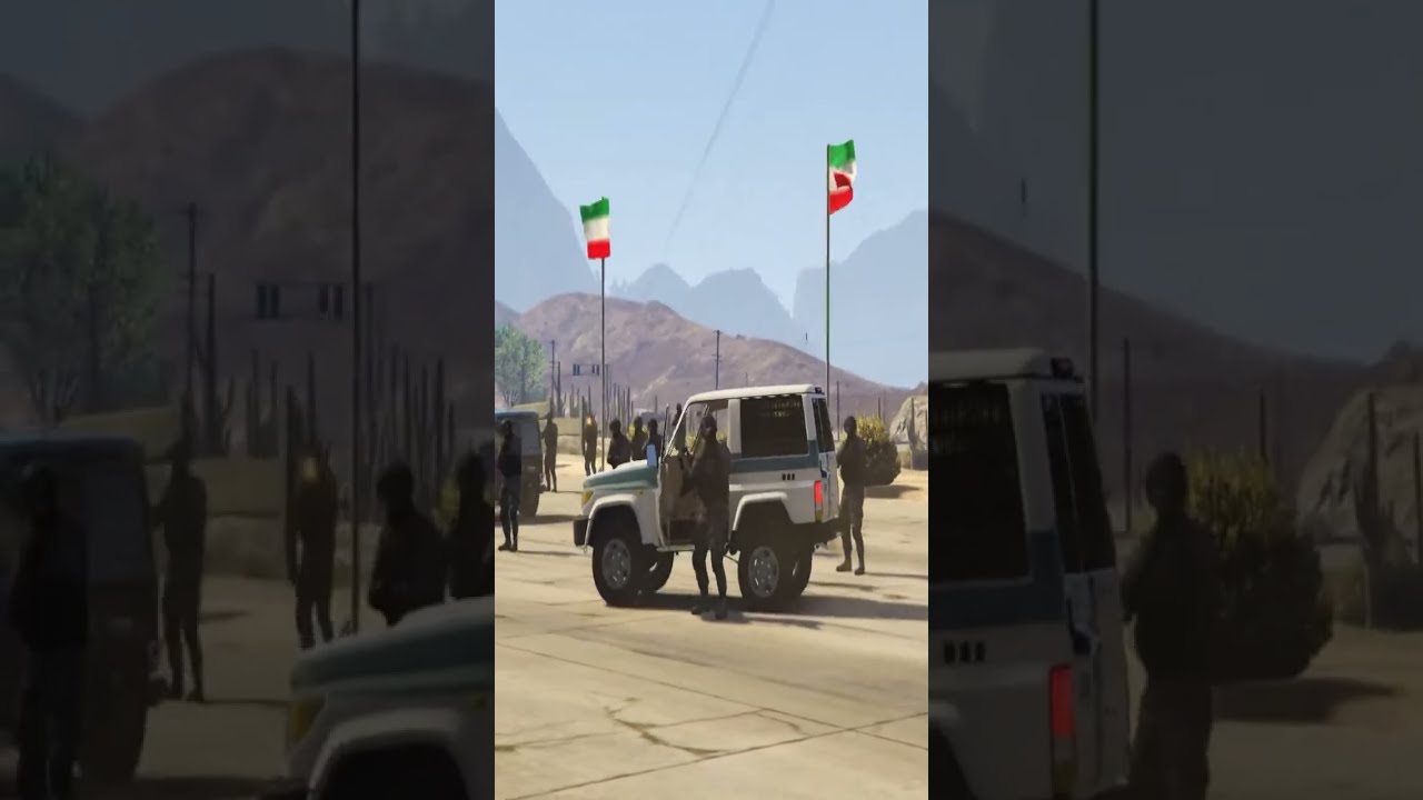 USA Fighter Jets & Irani Helicopters Attack on Israeli Military Convoy & Airport of Tel-Aviv - GTA 5