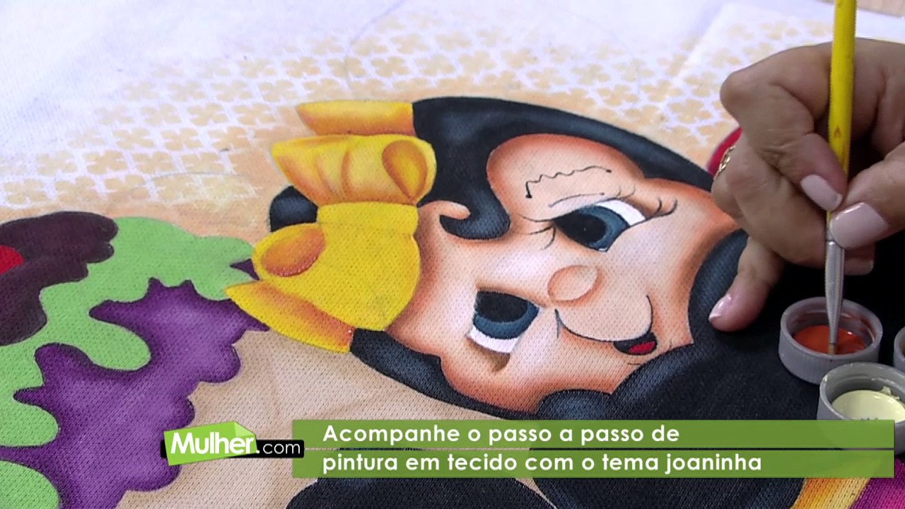 Pintura Joaninha por Lilinha Silva - 03/06/2017 - Mulher.com - P2/2