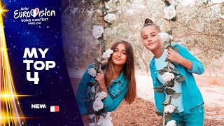 Junior Eurovision 2021 - Top 4 (NEW: 🇲🇹)