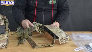 Chest Rig With Placard Set Up