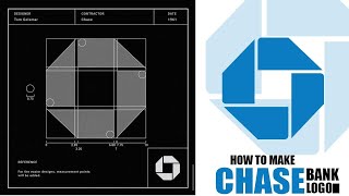 How to create Chase Bank logo