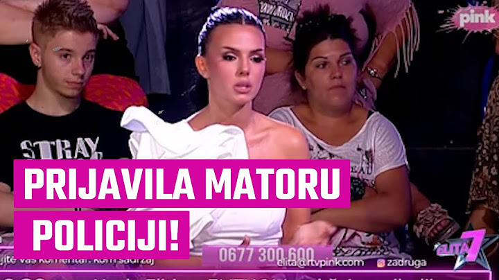 PRIJAVILA MATORU POLICIJI!!! Anita otkrila šok detalje drame sa bivšom ženom!