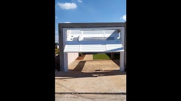 Portão Basculante Ultra rápido. Abre e fecha em 5 segundos.