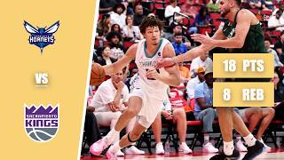 SL – Tidjane Salaün – 18 Punkte, 8 Rebounds gegen Kings – 2026 Summer League