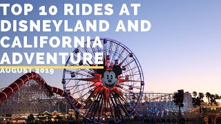 Top 10 rides and attractions at disneyland california disney's
adventure