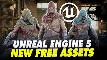 New FREE for the month Unreal Engine 5 AMAZING assets