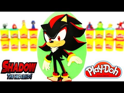 Kirpi Shadow Sürpriz Yumurta Oyun Hamuru Sonic Oyuncakları