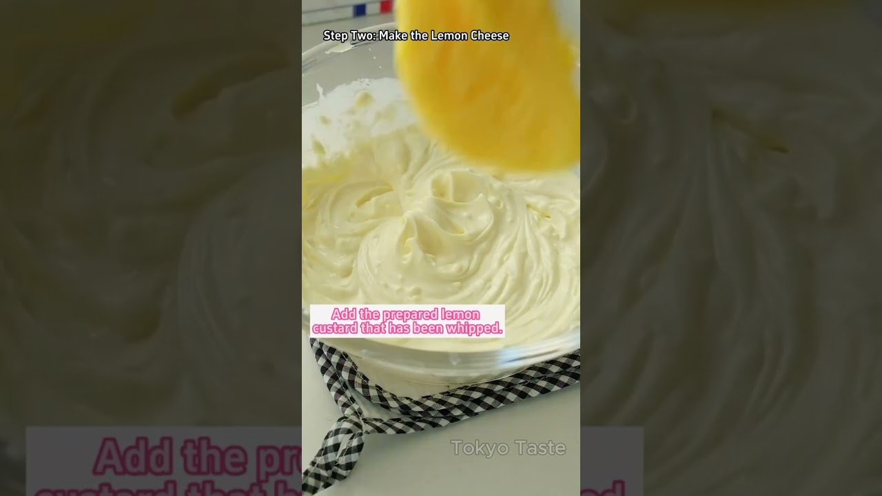 Homemade Lemon Cheese Dessert 