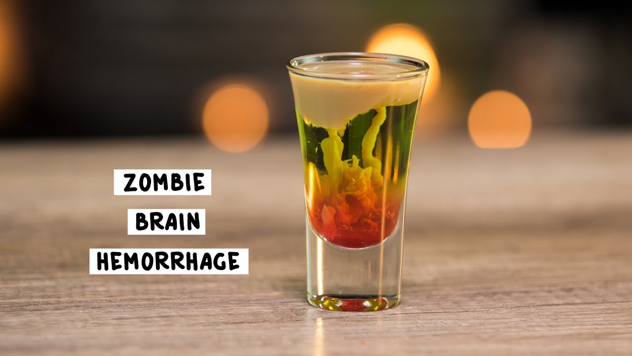 Zombie Brain Hemorrhage Tipsy Bartender