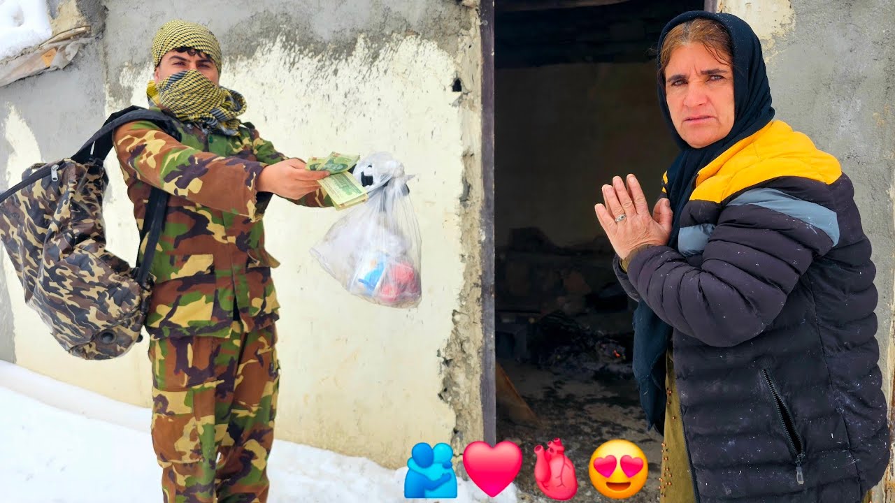 То, что он сделал во время снежной бури, лишило дара речи бездомную мать.