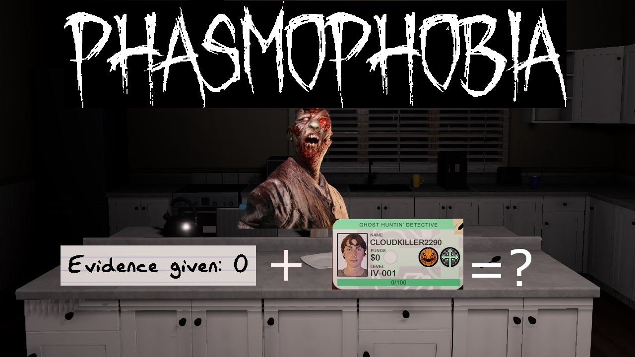 Phasmophobia! Why do I do this to myself! Level 1 No evidence challenge ...