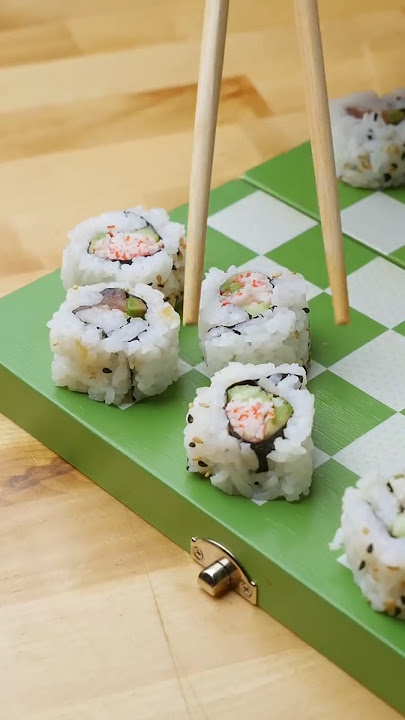 Play Checkers With Sushi!