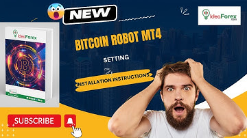 Bitcoin Robot MT4 | Installation instructions | Setting