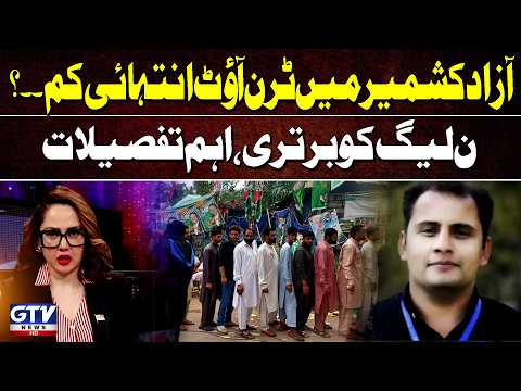 AJK Elections: Low Turnout Raises Questions While PML-N Gains Advantage | G For Gharidah | GTV News