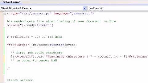 Jquery Tutorial Textarea Character Counting
