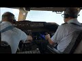 HEAVY BOEING 747 TAKEOFF FROM ATLANTA.  long run on the runway from V1 to Vr